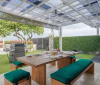 Вилла Karang Kembar 3, Столовая Ha открытом воздухе